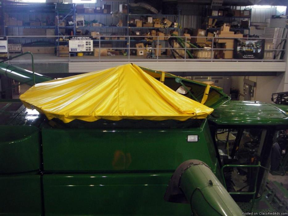 HOPPERCOVER combine grain tank extension covers, 2