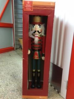 *CHRISTMAS NUTCRACKER* 3fT. Tall Quality Handcrafted