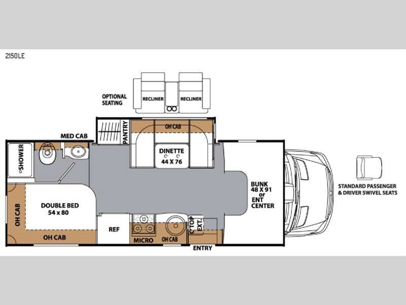 2017 Coachmen Rv Prism 2150 LE