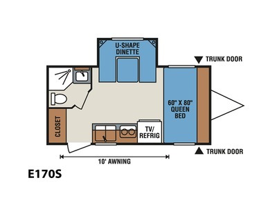 2014 Kz Rv Spree Escape E170S