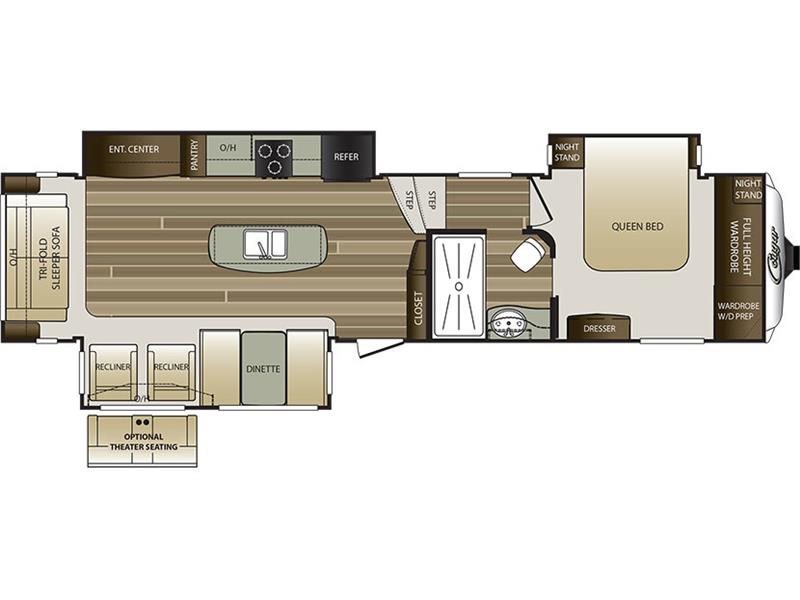 2017 Keystone Cougar RV 333MKS