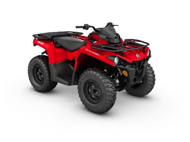 2017 Can-Am Outlander 450 Viper Red