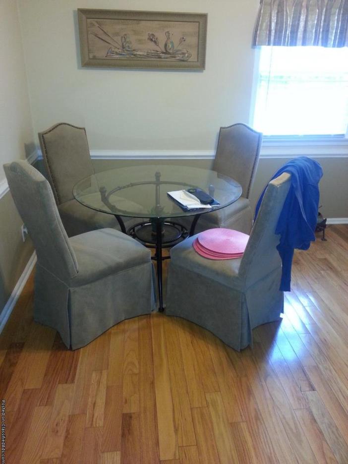 Dinning table and chairs, 0