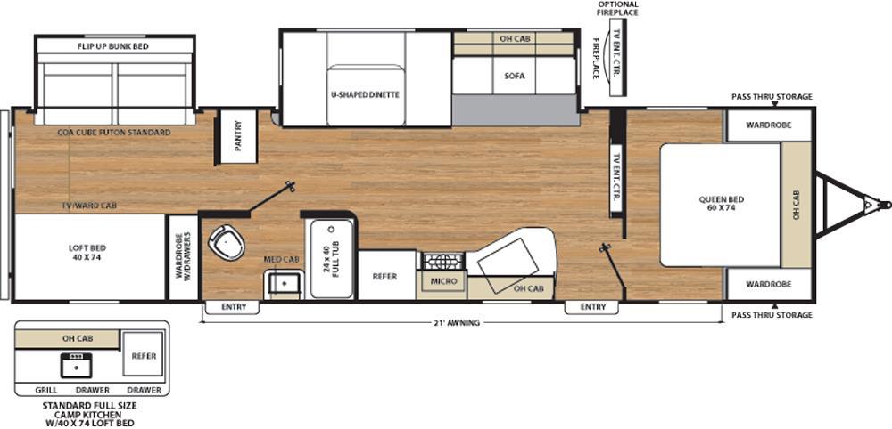 2017 Coachmen Catalina Legacy Edition 323BHDSCK