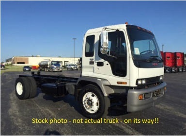 2000 Gmc T7500  Cab Chassis
