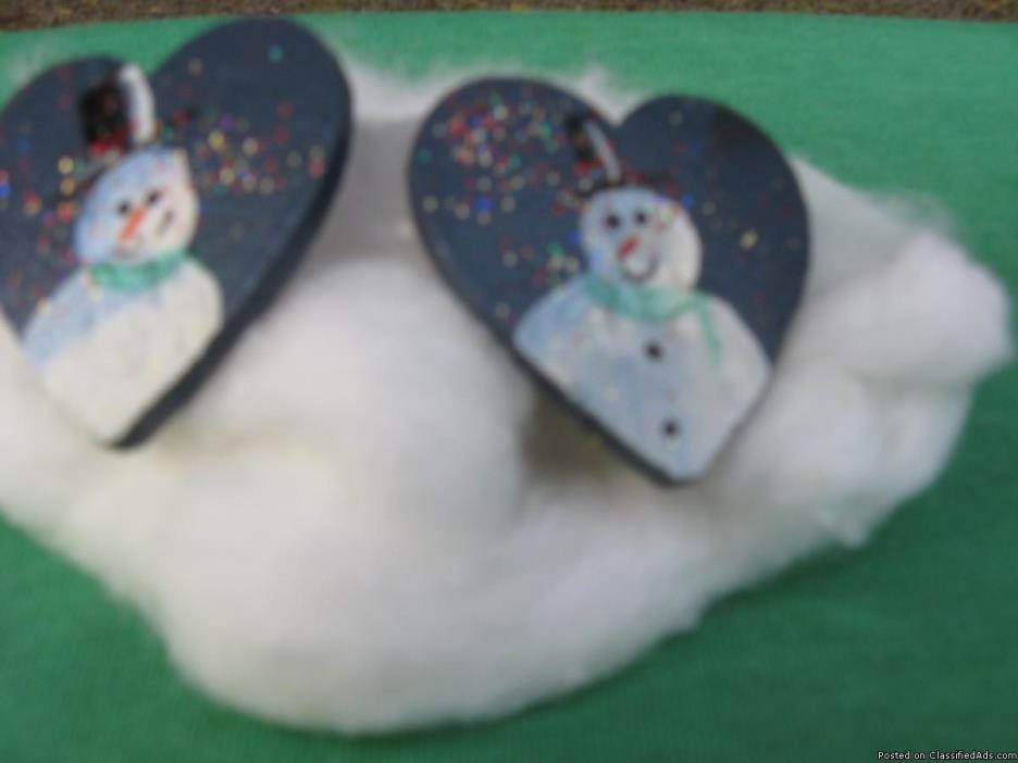 Handmade Snowman Pins, 1