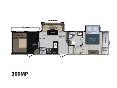 2010 Keystone Rv Raptor 300MP