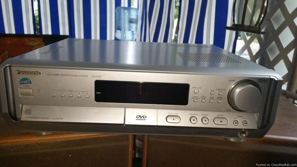 JVC Stereo Speakers with Reciever, 2