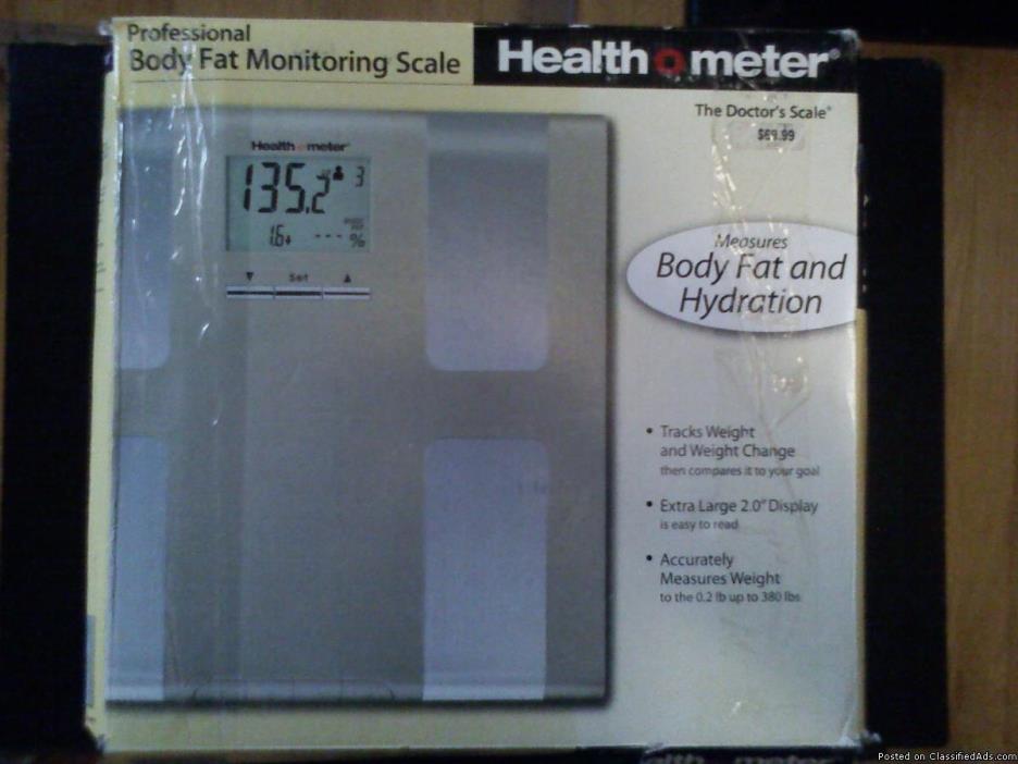 NEW Health o Meter Measures Body Fat and Hydration