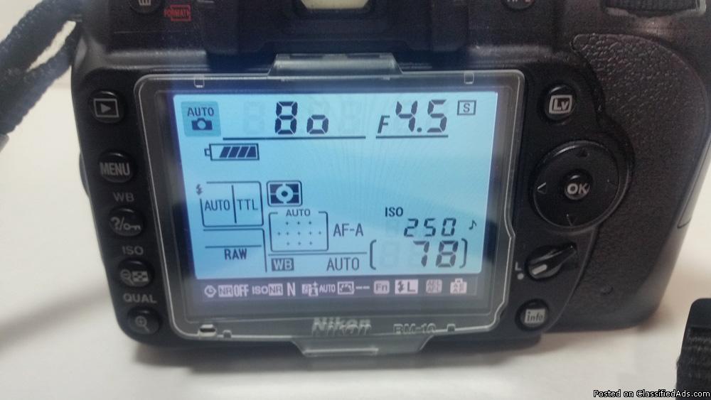 Nikon D90 DSLR VR Kit 18-105 VR Lens + EXTRA, EXCELENT Condition, 1