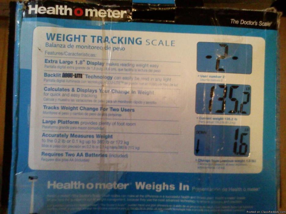 NEW Health o Meter The Doctors Scale, 1