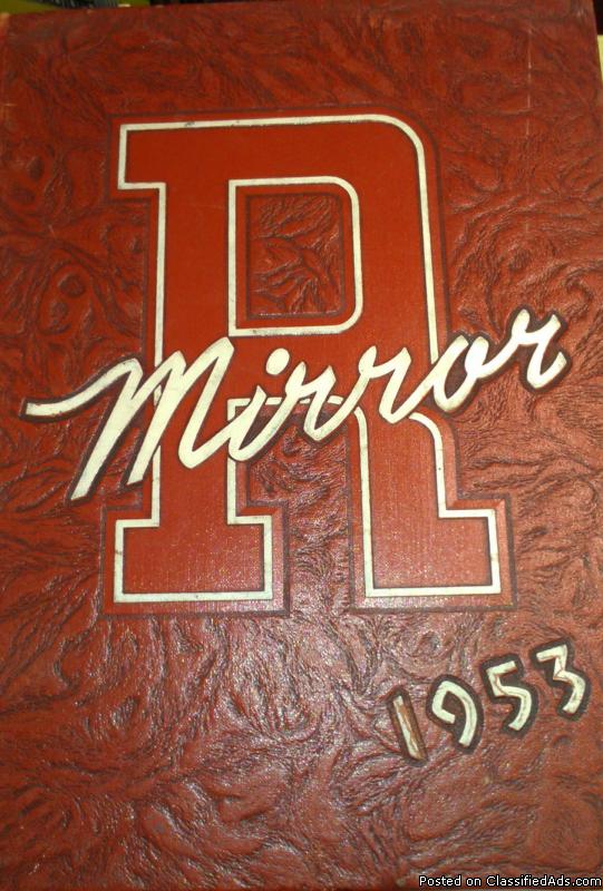 Rantoul Grade Schools and High School Year Books The Mirror and The Eaglet