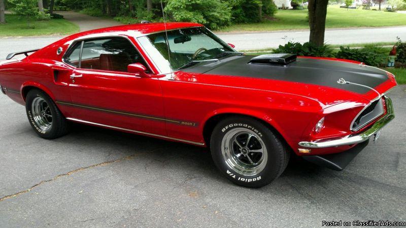 1969 Ford Mustang Fastback in Lowell, MA