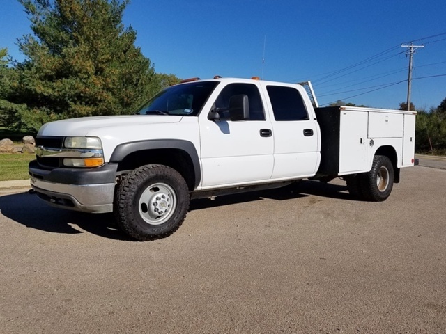 2002 Chevrolet 3500hd 4x4  Utility Truck - Service Truck