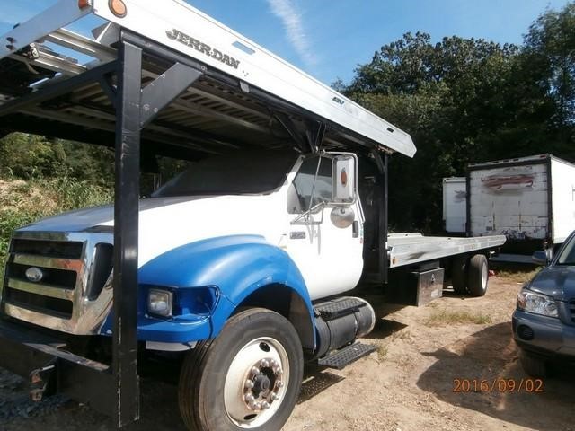 2009 Ford F750 Xlt Sd  Car Carrier