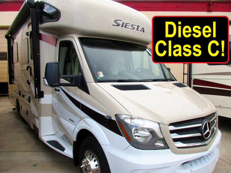 2017 Thor Motor Coach Siesta 24SV - DIESEL CLASS C