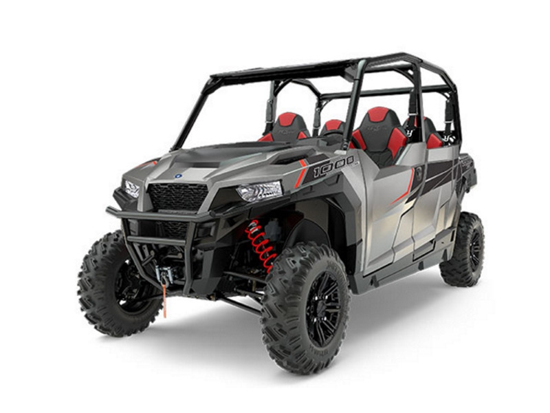 2017 Polaris GENERAL 4 1000 EPS Silver Pearl