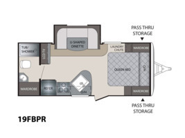 2016 Keystone Rv Premier 19FBPR