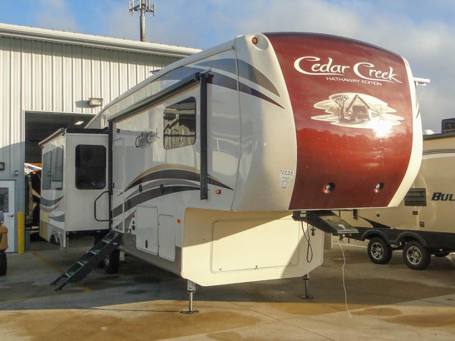 2017 Forest River Cedar Creek 34RL2 Rear Living