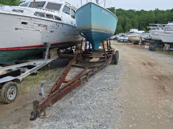 1990  Southern Draw  Triple Axle Trailer for Sailboats up to 32'