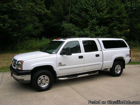 I have a 2003 Chevrolet Silverado 2500 6.6L Duramax Diesel