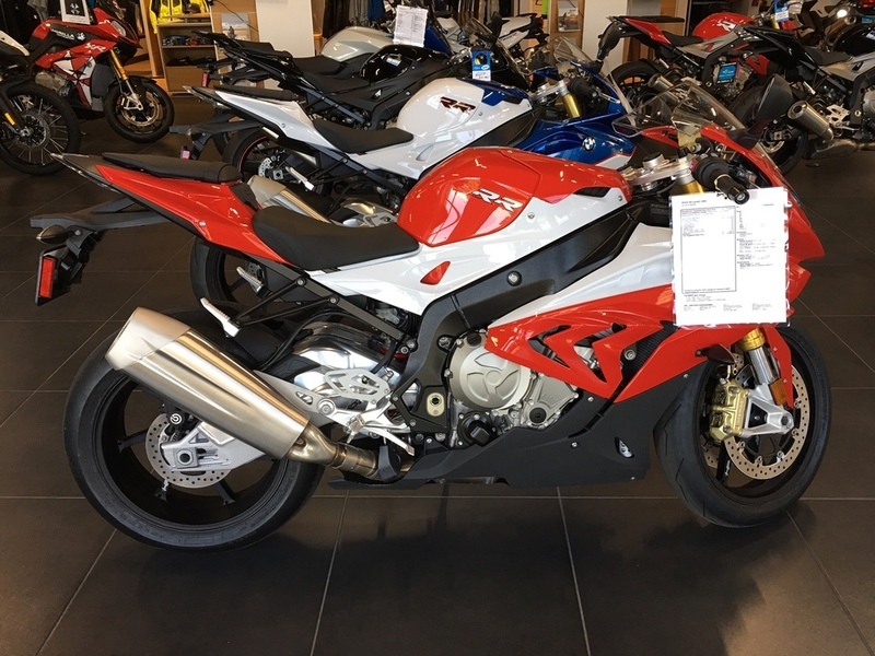 2016 BMW S 1000 RR Racing Red / Light White