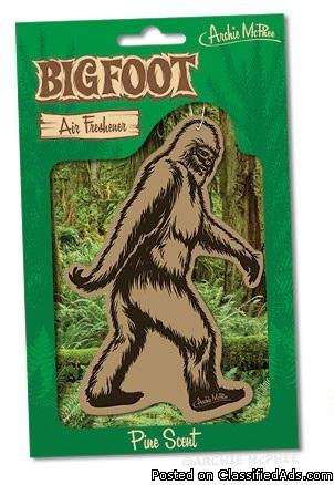 Bigfoot Air Freshener -For your Car New!, 1