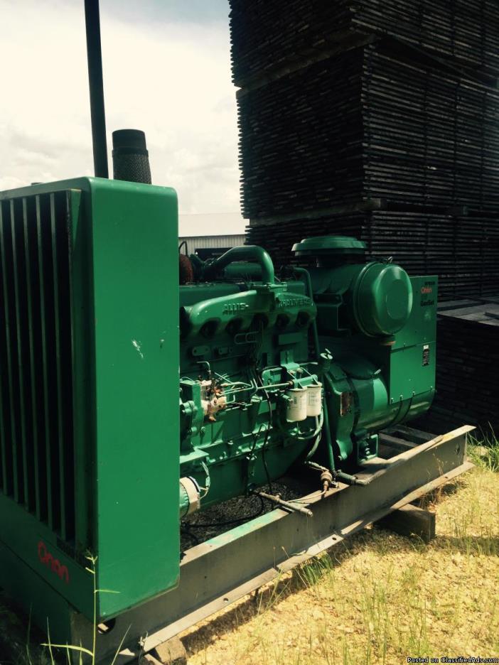 125Kw Allis Chamber diesel generator(900 original hours), 2