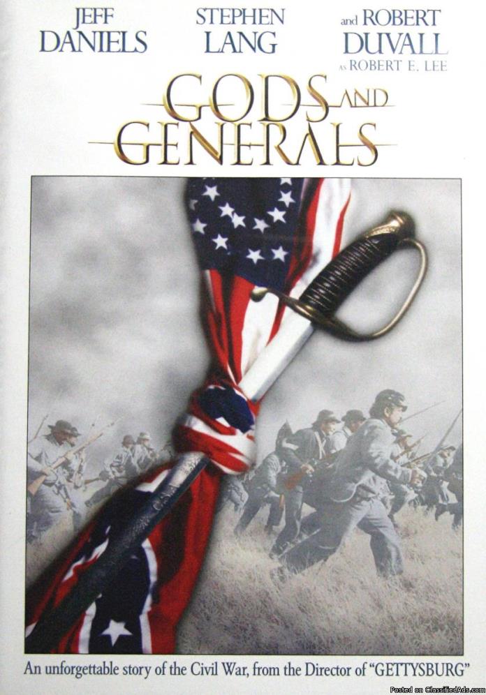 DVD - Gods & Generals - NEW