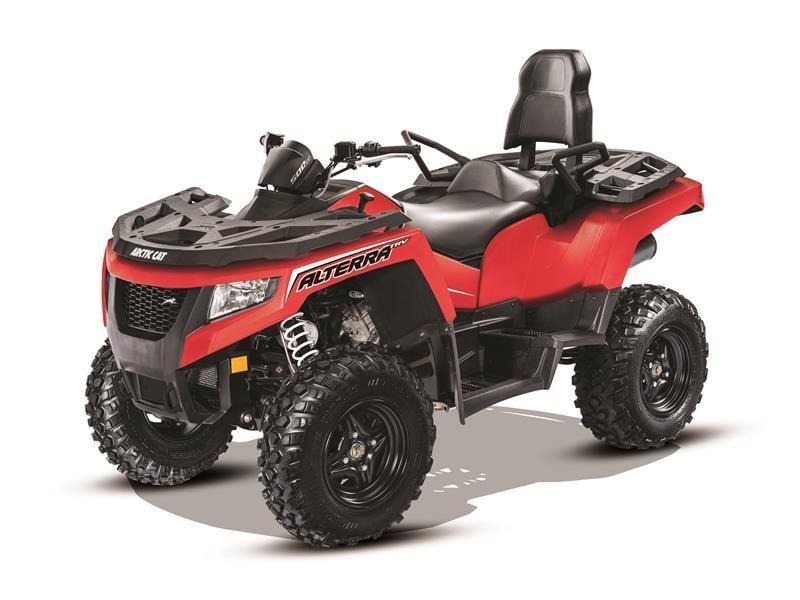 2017 Arctic Cat Alterra TRV 500 Red