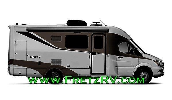 Leisure Travel Vans Unity CB Corner Bed B Van Fretz RV