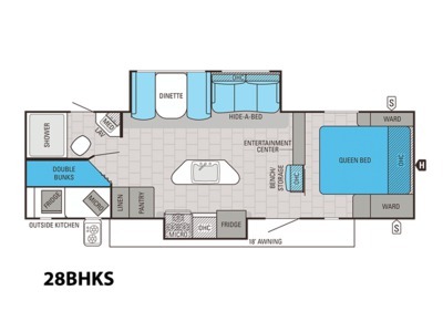 2016 Jayco White Hawk 28BHKS