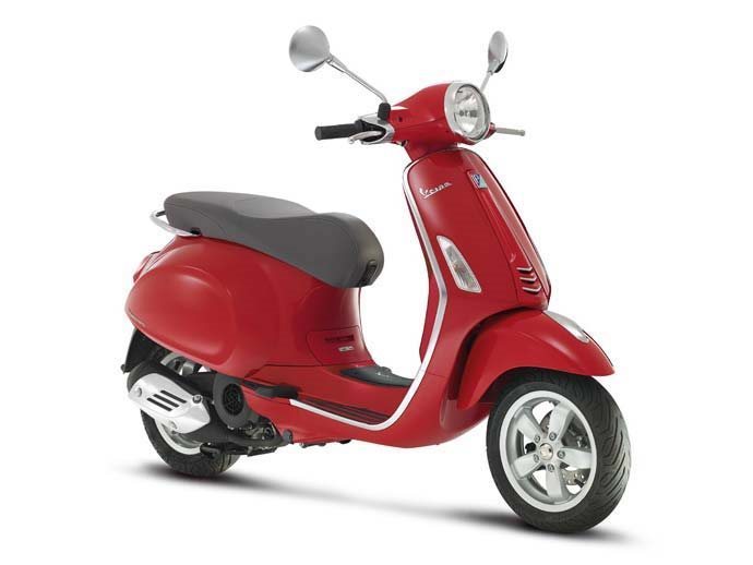 2017 Vespa Primavera 50 Rosso Dragon