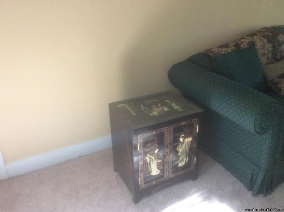 Oriental end table, 1