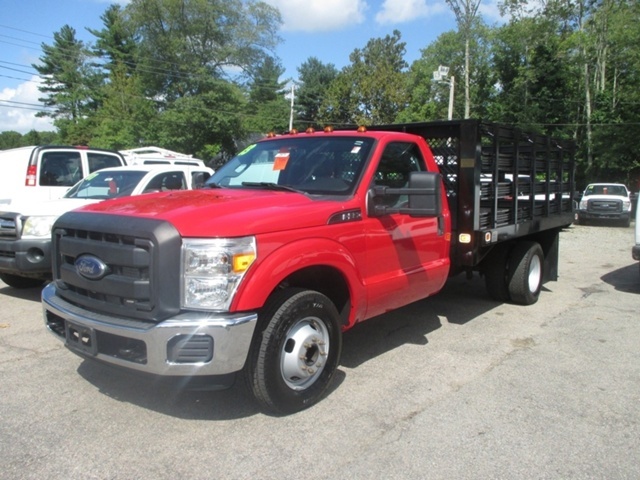 2013 Ford F-350 12' Rack Body  Stake Bed