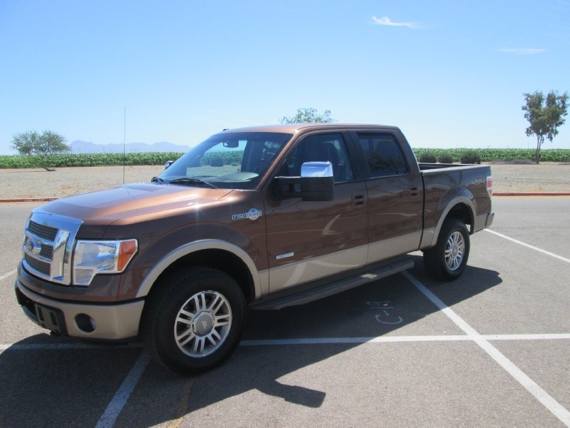2011 Ford F150 4X4 SuperCrew King Ranch 3.5L Twin Turbo Ecoboost V6 Carfax Certified Fully Serviced