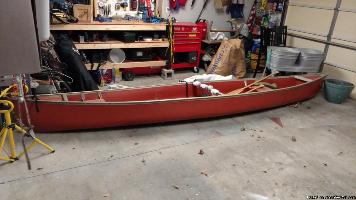 17 ft. Coleman Canoe, 0