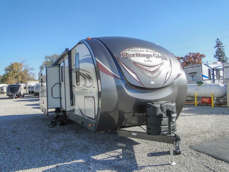 2017 Forest River Heritage Glen 272RL Front Living