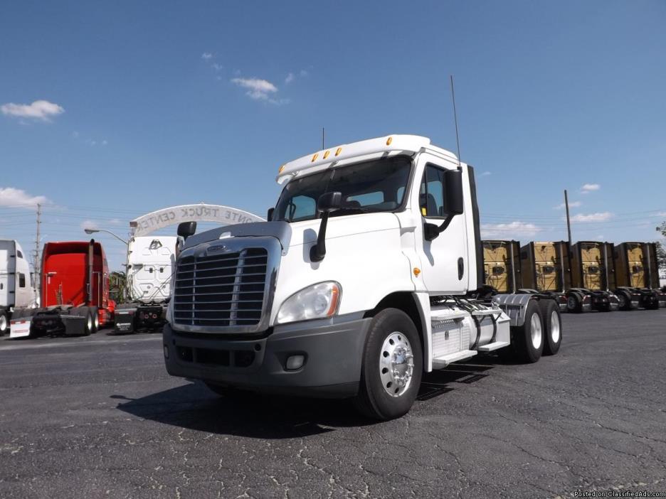2013 Freightliner Cascadia Heavy spec day cab