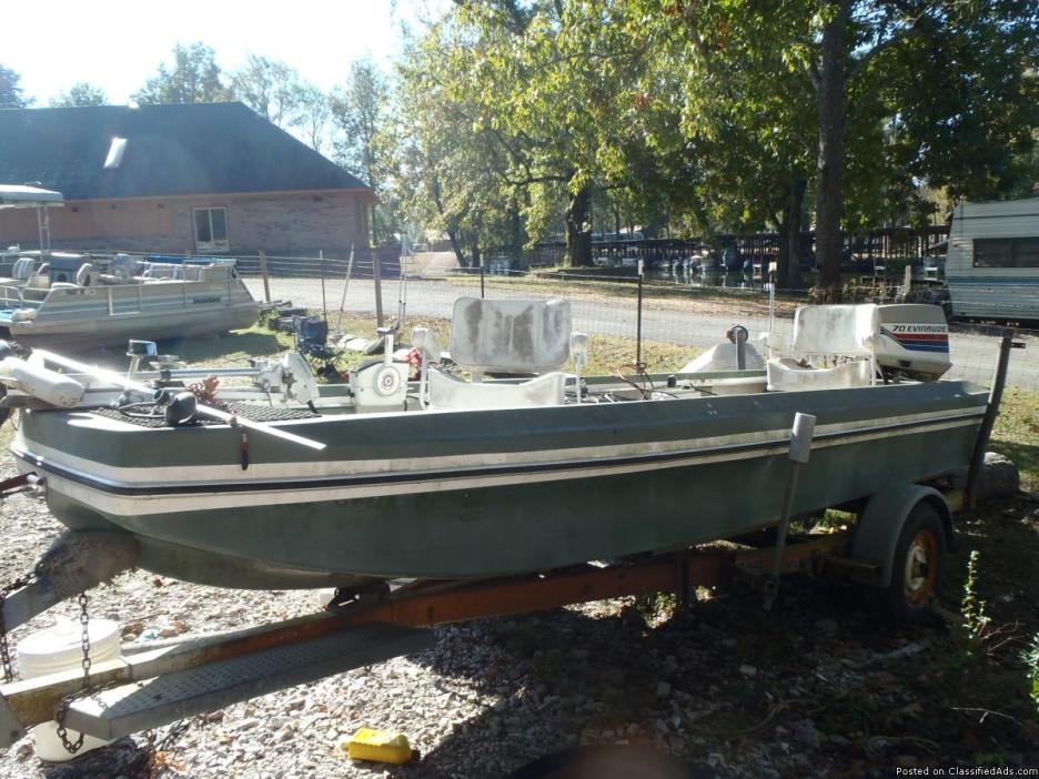 1974 DuckHawk 16ft with 70hp Evinrude