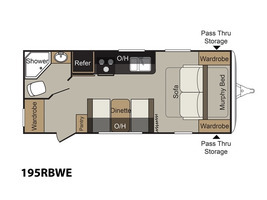 2017 Keystone Rv Passport 195RBWE