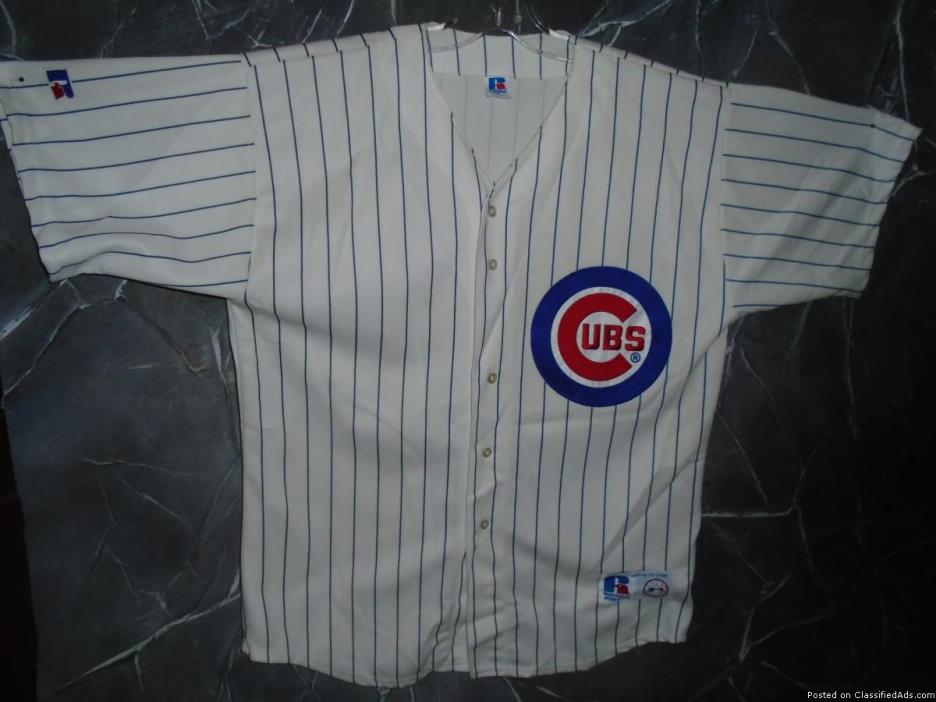 Vintage Russell Athletic Chicago Cubs Jersey XL, 0