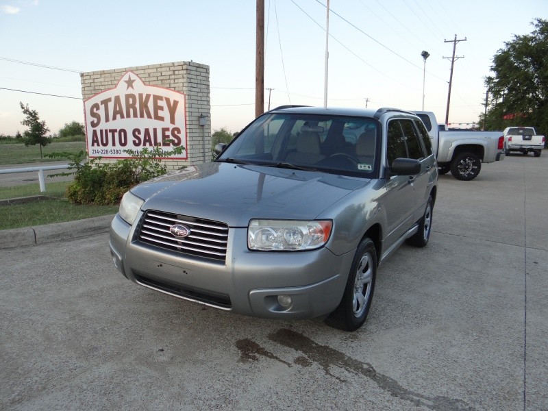 2007 Subaru Forester AWD 4dr H4 AT X