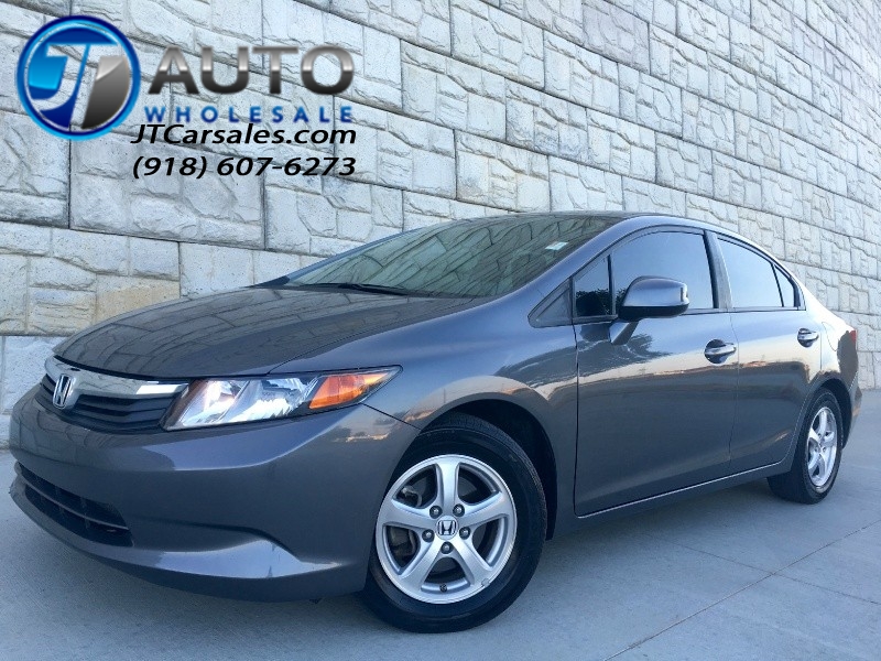 2012 Honda Civic CNG *Factory Warranty *CARFAX One Owner *.89/gallon!