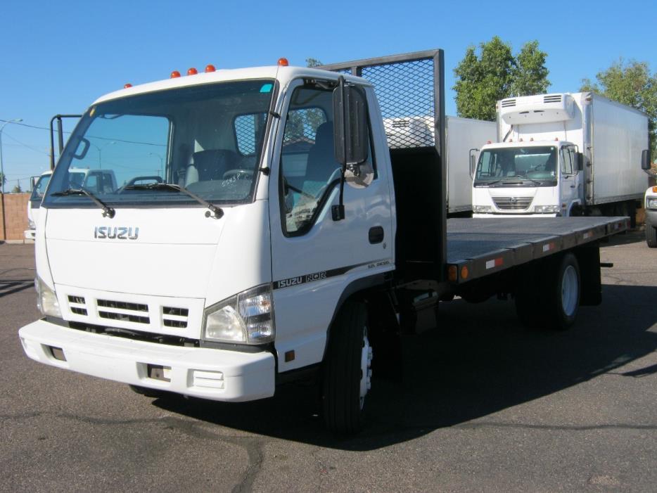 2007 Isuzu Nqr  Flatbed Truck
