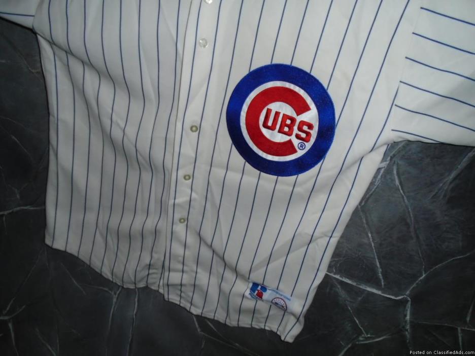 Vintage Russell Athletic Chicago Cubs Jersey XL, 1
