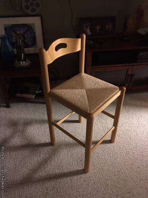 Bar stool, Rattan