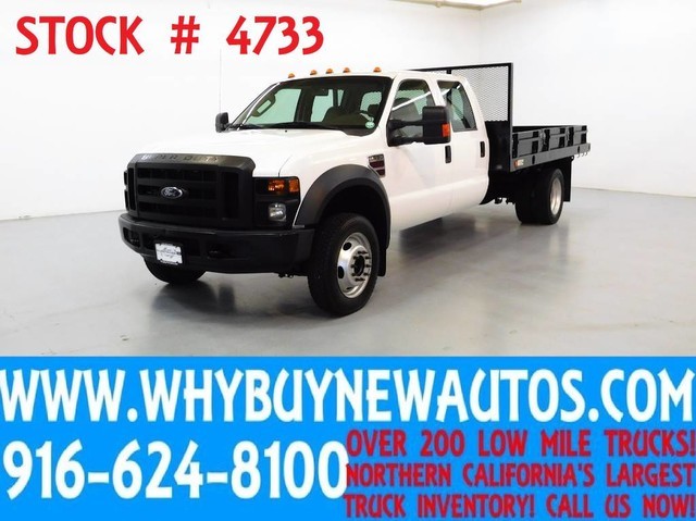 2008 Ford F550  Flatbed Truck
