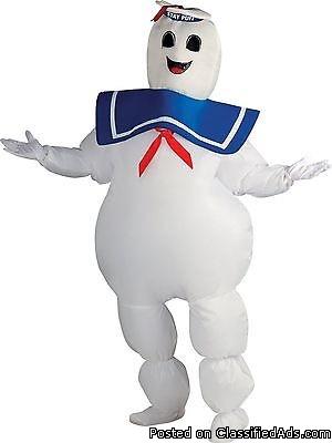 Halloween Costume: Ghostbusters Inflatable Stay Puft Marshmallow Man