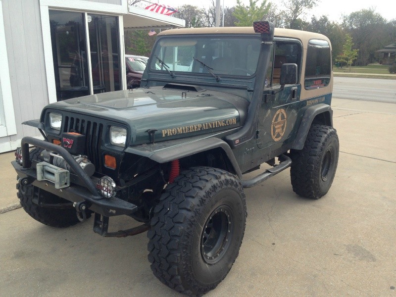 1994 Lifted Jeep Wrangler 4x4 - Manual Transmission - Winch & More! - $8995